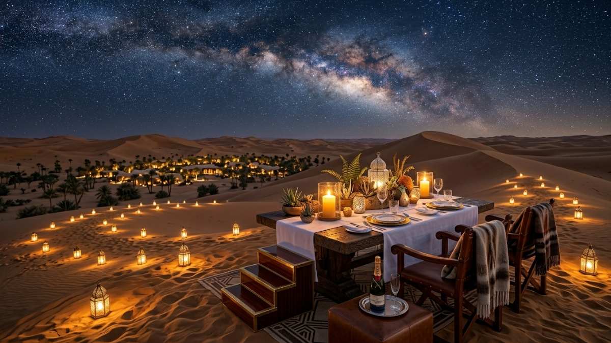 5 Breathtaking Private Desert Oasis Resorts: Ultra-Luxury Escapes 2 Rocket for Space Tourism on a private launch pad