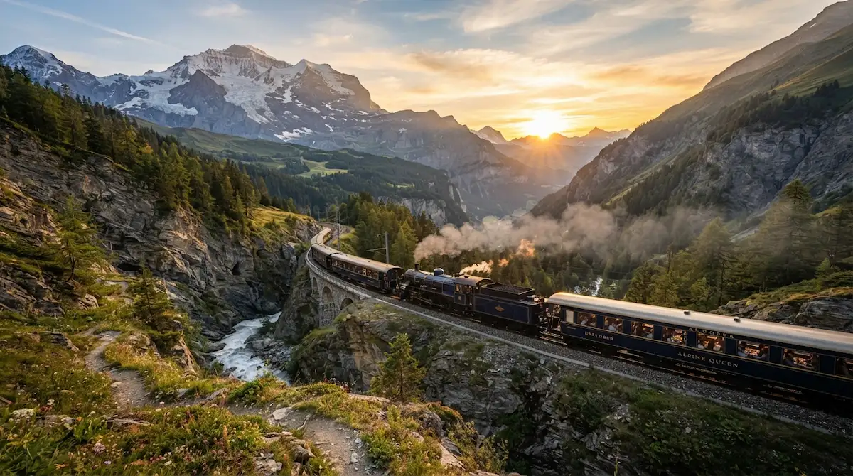 Passengers enjoying the best luxury train trips in the world