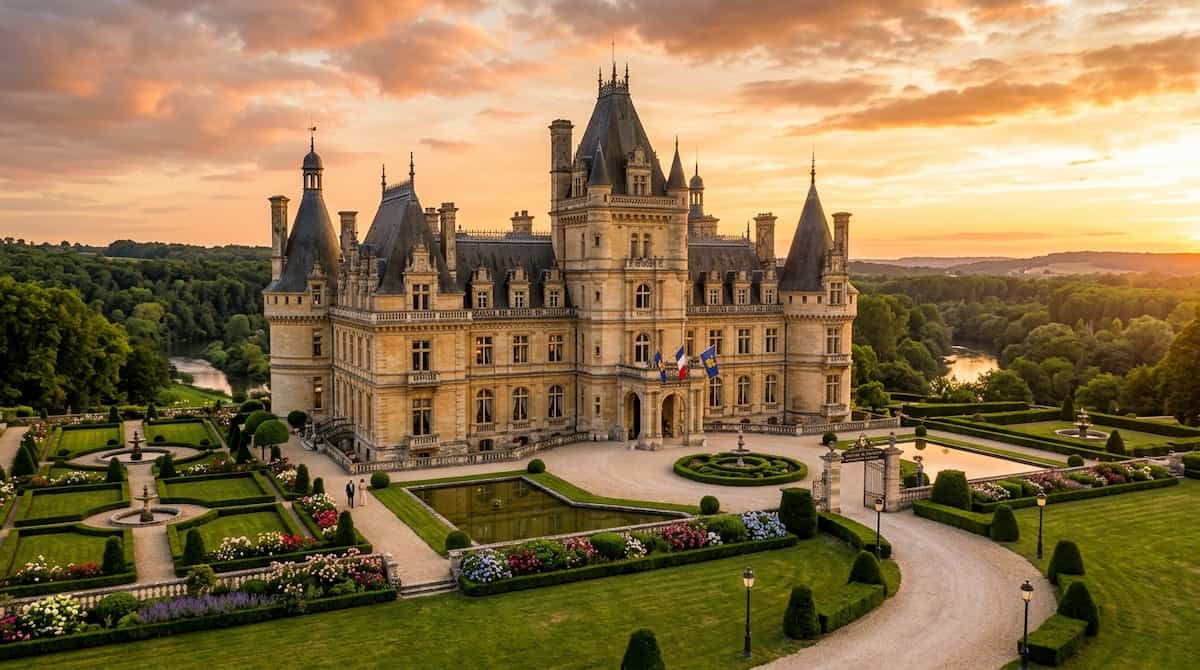 luxury castle hotel stays exterior